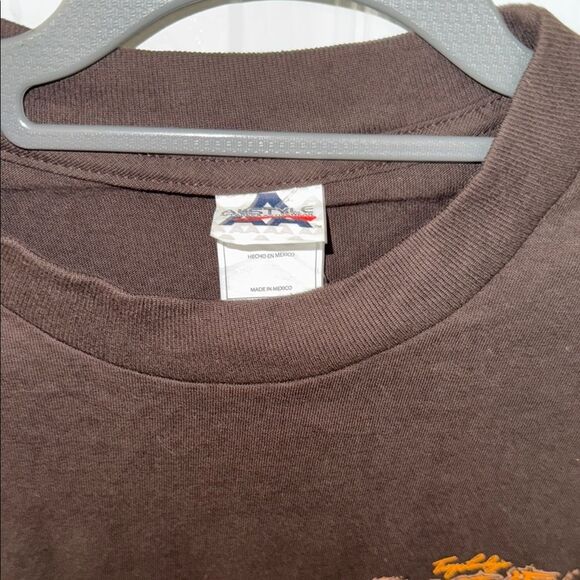 Landry Gang Brown Graphic T-Shirt - Picture 3 of 6